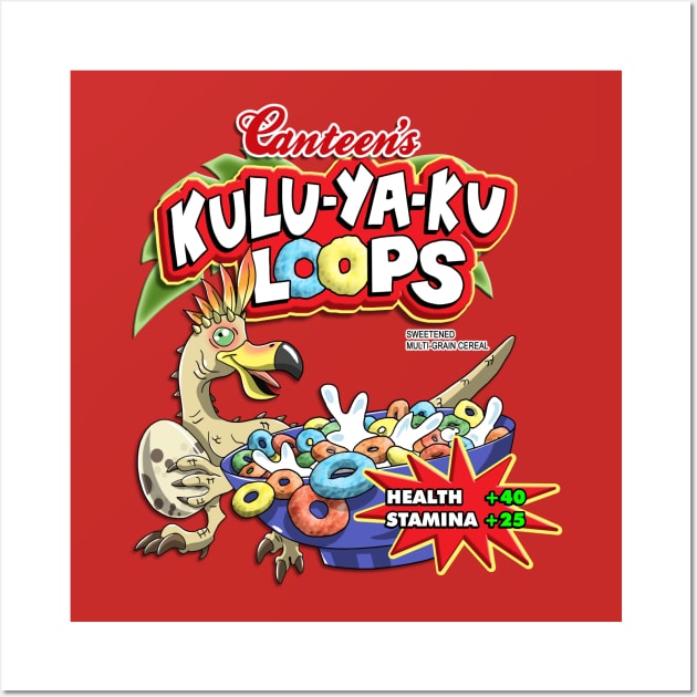 Kulu-Ya-Ku Loops Cereal Wall Art by CCDesign